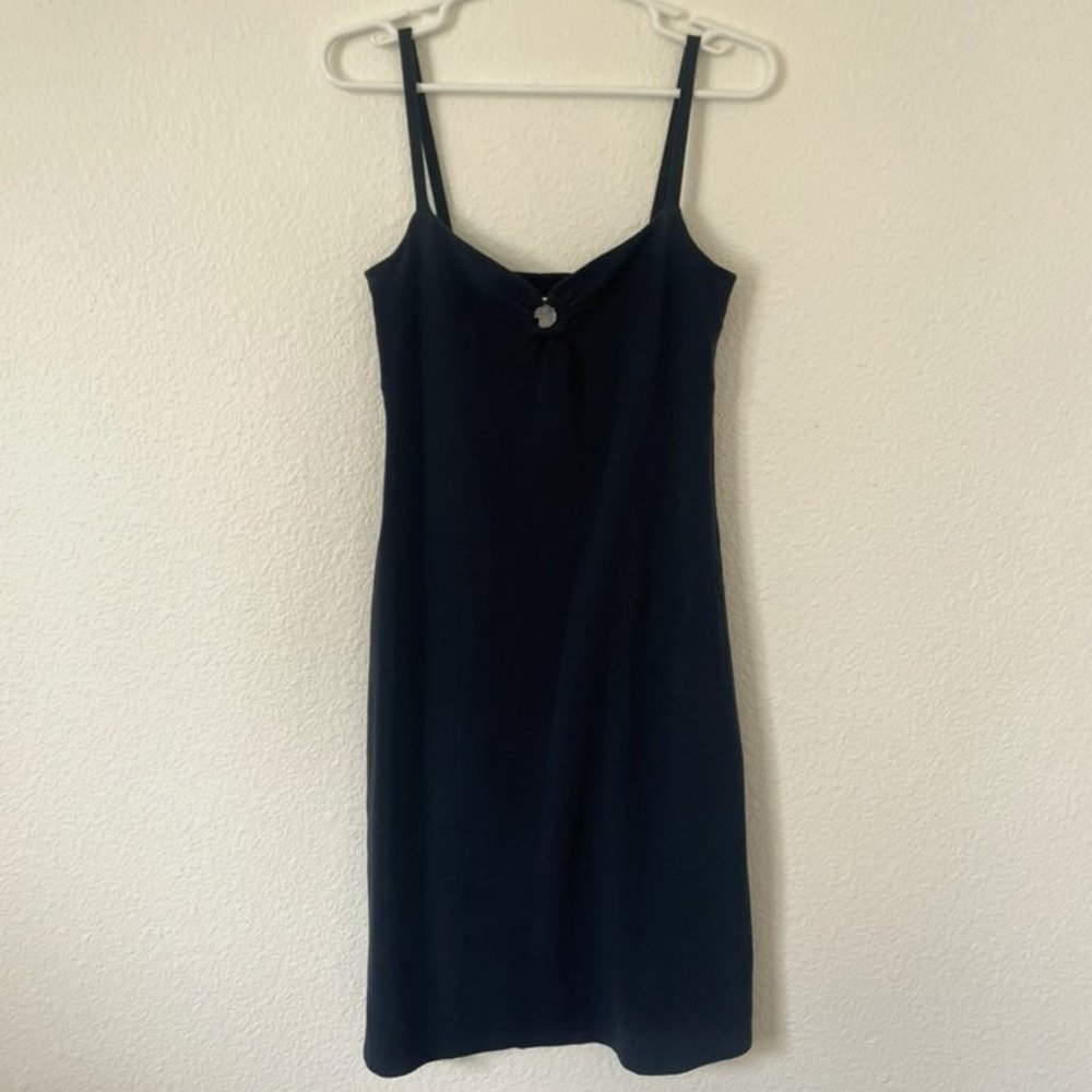 Loft Sun dress Navy blue